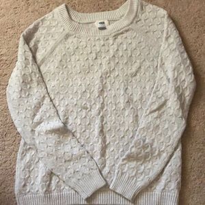 Light grey sweater. size medium
